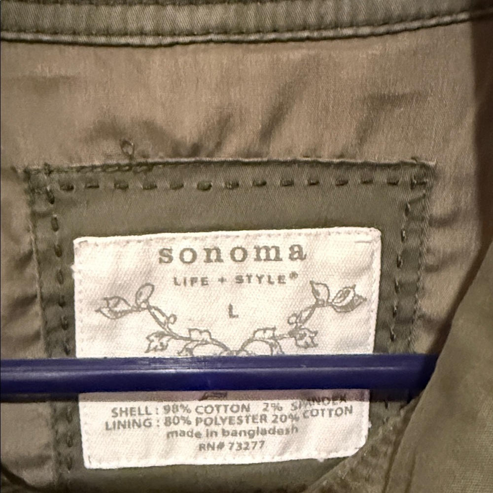 Sonoma Utility Jacket in Forest Green - Picture 2 of 6